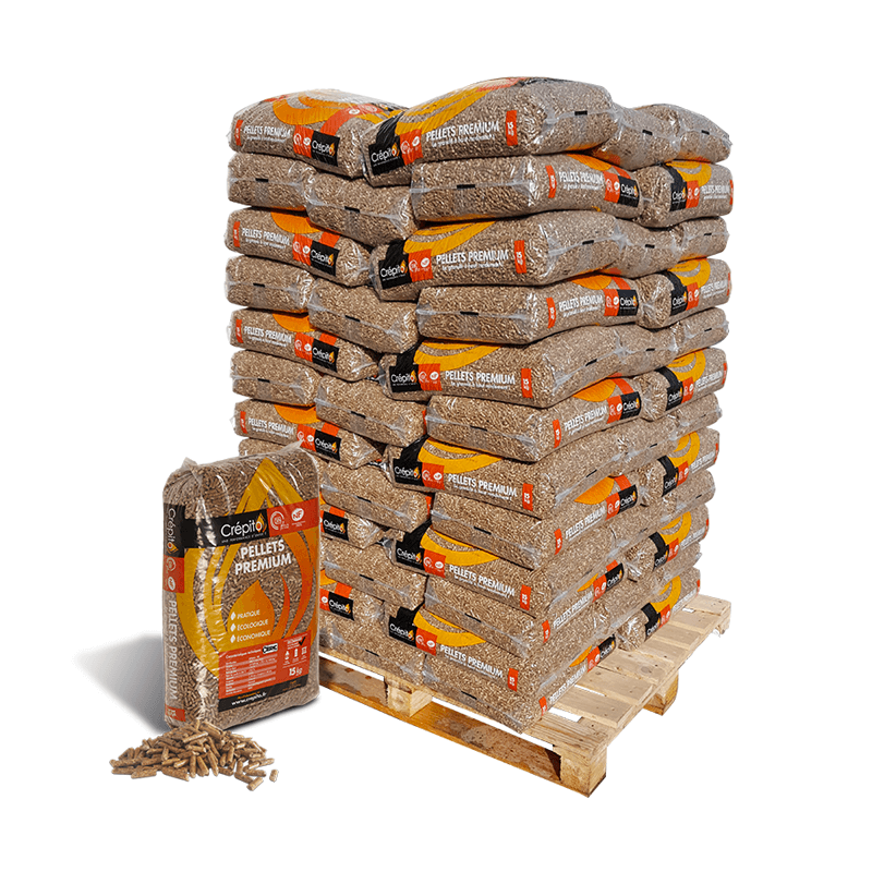 Crépito Premium Pellets – DINplus & NF zertifiziert