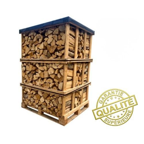 Palette Brennholz 30 cm – 3 Raummeter – Hohe Leistung H1 G1