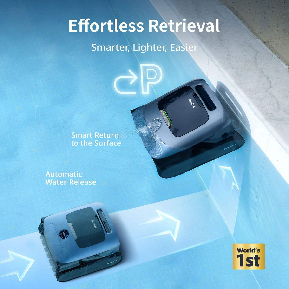 Aquasense PRO Kabelloser Poolroboter – WLAN