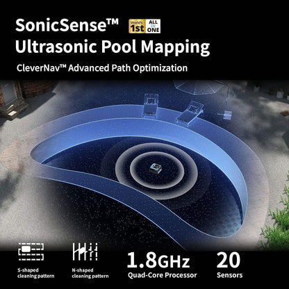 Aquasense PRO Kabelloser Poolroboter – WLAN